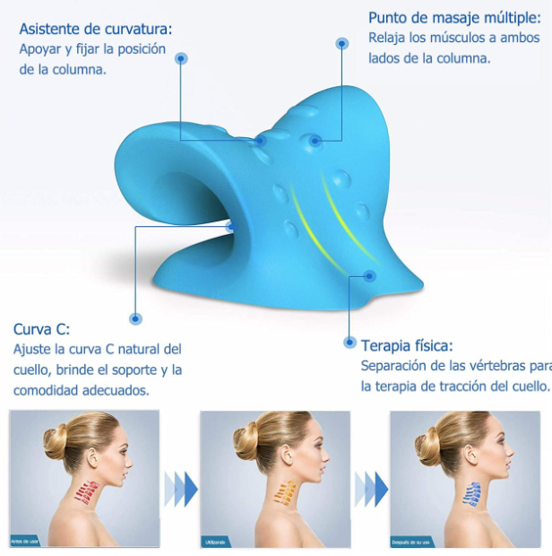 (45% de descuento) Relajador Cuello Cervical