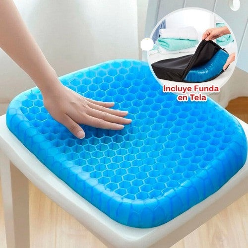(PEDÍ 1 Y RECIBÍ 2) - Asiento Cojín de Gel Ergonómico