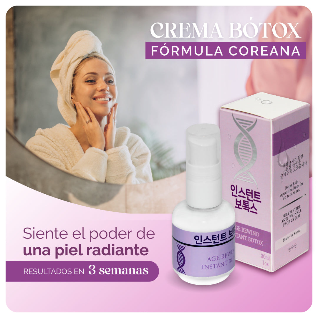 (Últimas horas de promoción) - Crema Bótox