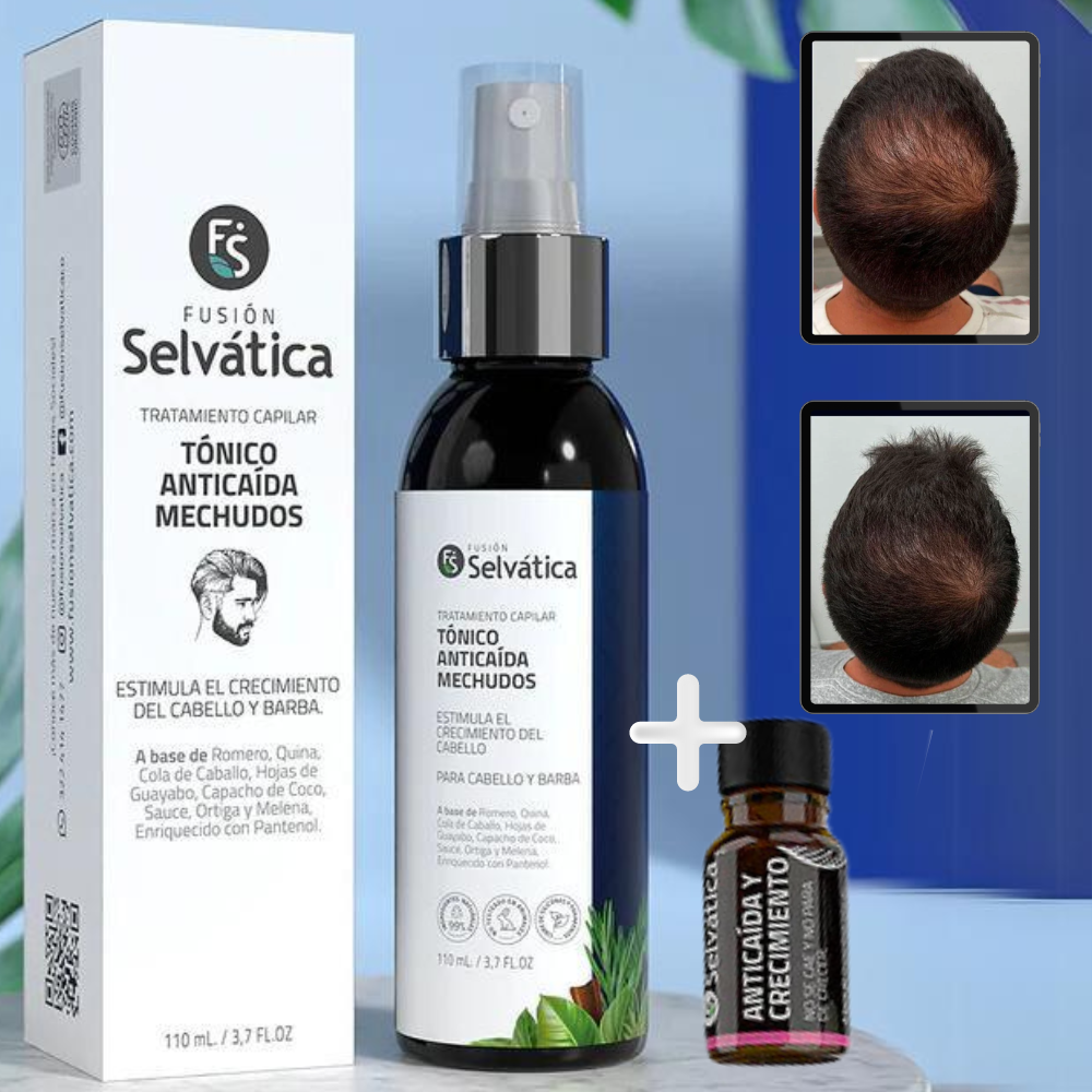(50% de descuento y una ampolla de crecimiento) - Tonico Anticaída For Men